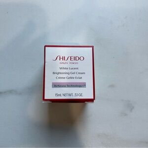 Shiseido White Lucent Gel Cream - Red and White